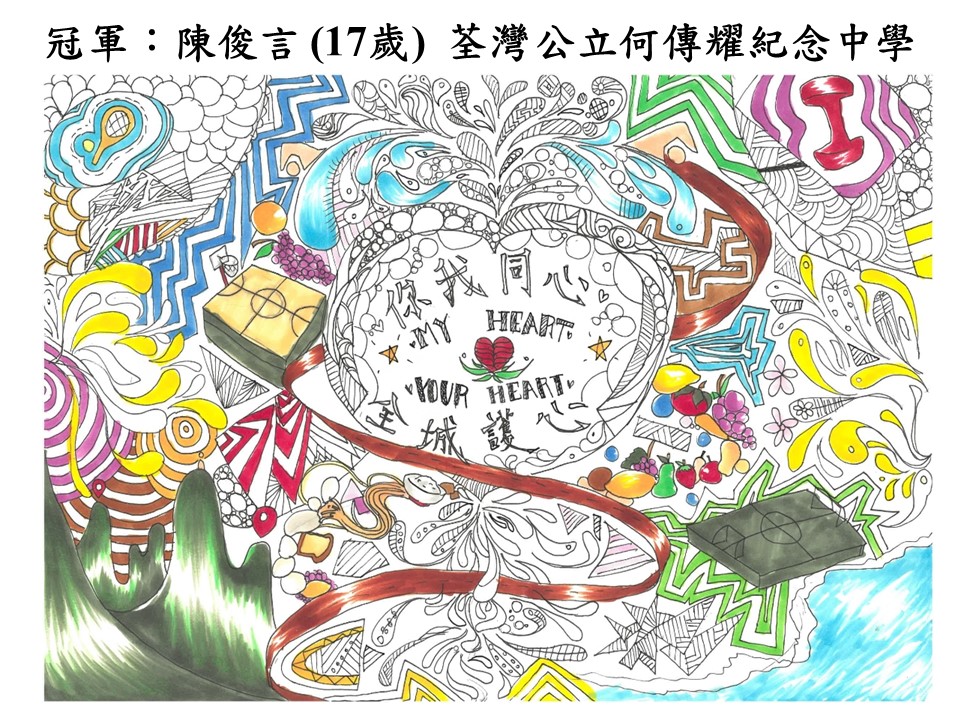 世界心臟日 香港心臟基金會繪畫比賽2018得獎作品